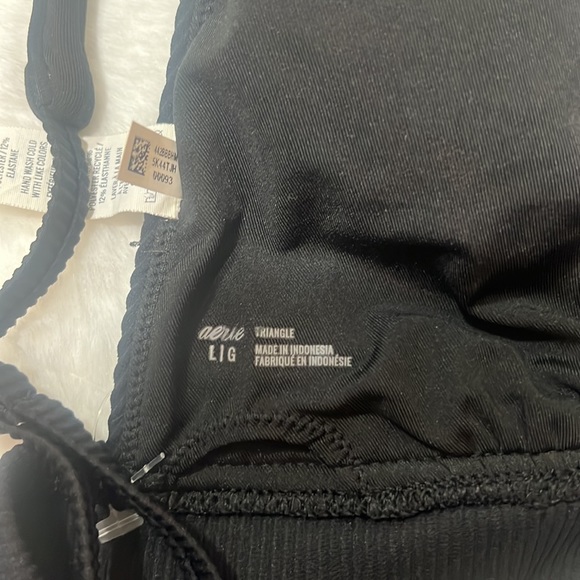 NWOT Aerie Triangle Bikini Top in size Large - Picture 3 of 4